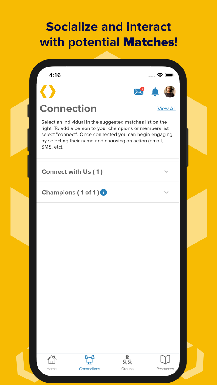 Dont Go Alone Mentor Match