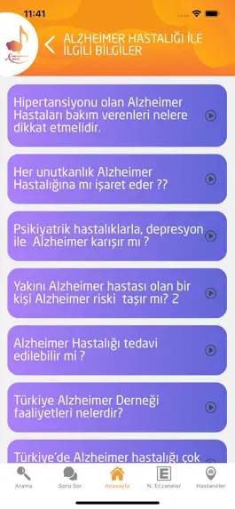 Game screenshot Alzheimerın Sesi apk