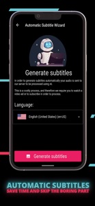 Automatic Subtitles & Captions screenshot #2 for iPhone