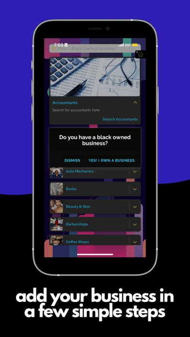 The Official Black App Screenshot