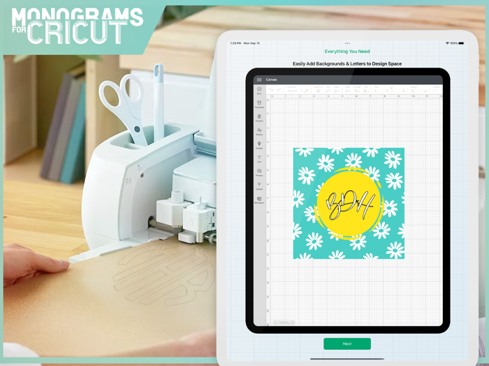 Monograms for Cricut