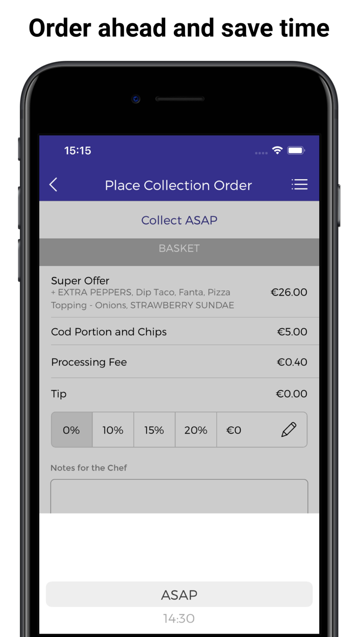 Marsellas Takeaway App
