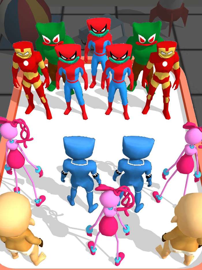 Superhero Monster Merge Master