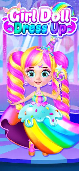 Game screenshot Doll Games! - Hair Girls Salon mod apk