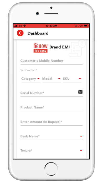 Benow Merchant App Screenshot