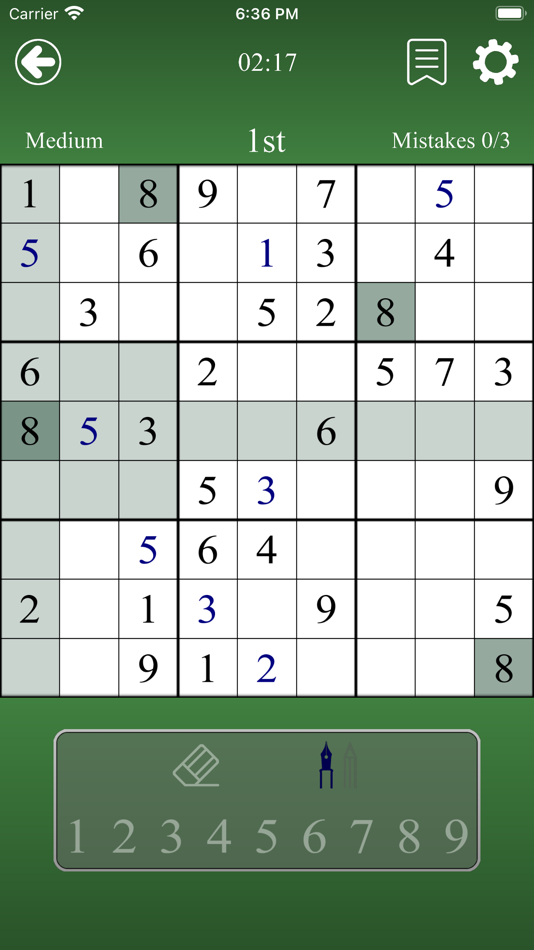 #1. Sudoku - online game (iOS) 由: Justinas Meksenas