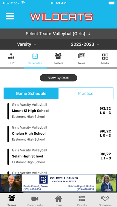 Eastmont Wildcats Athletics Screenshot
