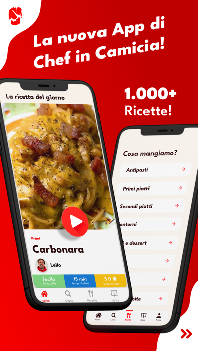 Chef in Camicia - Ricette Screenshot