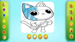 Game screenshot Glitter Dolls Doodle Book Game apk