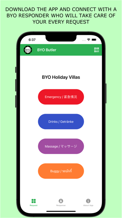 BYO Butler Screenshot