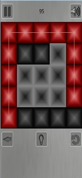 Game screenshot ZigZag Puzzle. Red and black mod apk