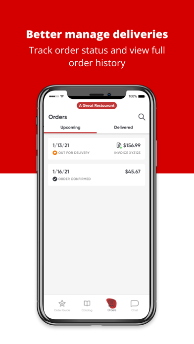 Marathon Food Service Screenshot