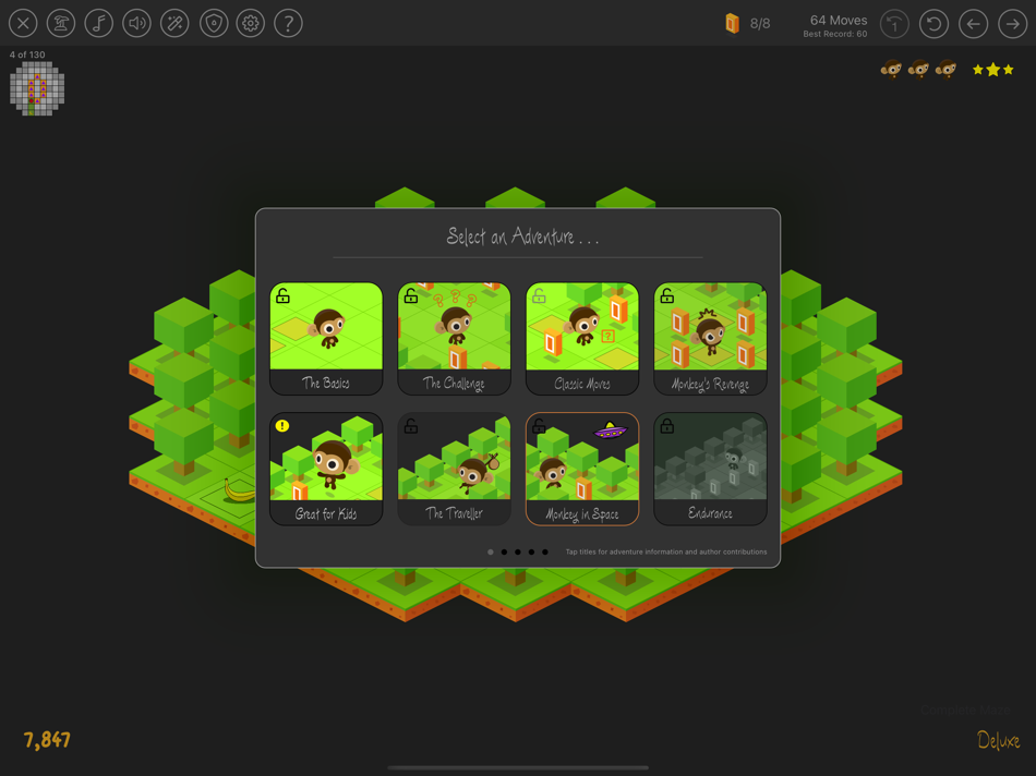 #6. Monkey Maze (iOS) 由: Blaine Leckett