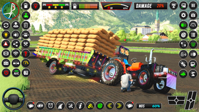 Indian Tractor Farming Game 3D Screenshot