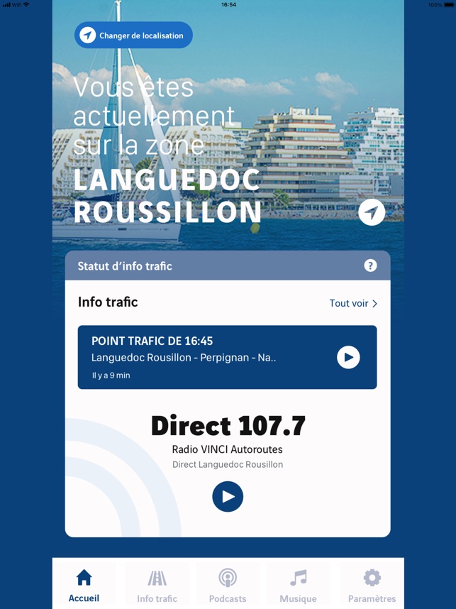 Radio VINCI Autoroutes 107.7 en App Store