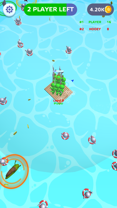 Raft Sea Wars io - Boat Battle Screenshot