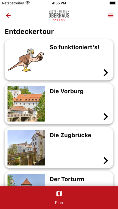 Veste Oberhaus App Screenshot