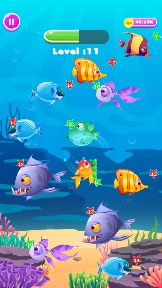 #6. Fish Eater Io Feed And Grow (iOS) 来自: Muhammad Haroon Mehmood