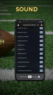real football sound effects iphone screenshot 2