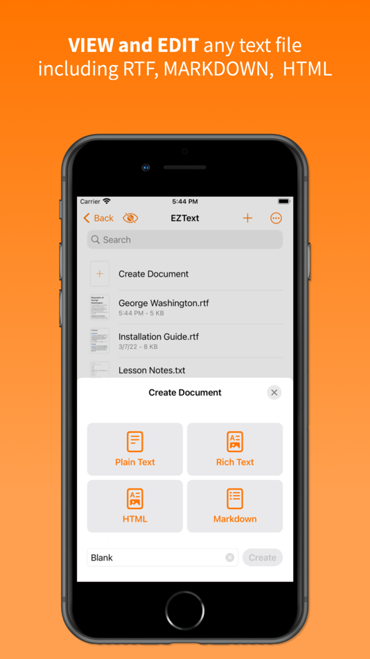#2. EZText - Text Editor (iOS) 来自: Mark Krenek