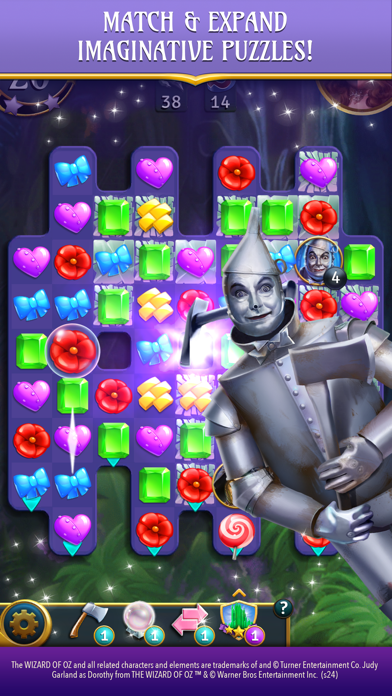 The Wizard of Oz: Magic Match screenshot 1