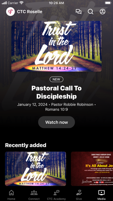 Christian Tabernacle Church Screenshot