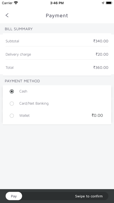 Orderista Screenshot