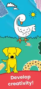 Coloring Book Draw Animal Ap screenshot #3 for iPhone