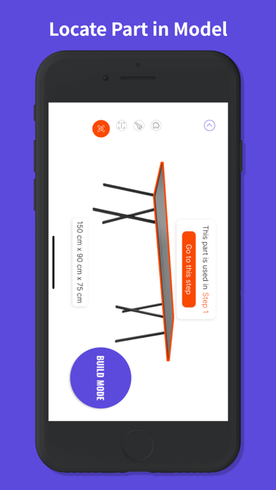 Easemble: 3D Instructions Screenshot