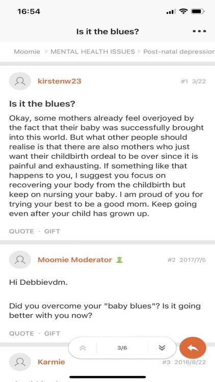 Parenting Forum Moomie