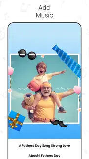 father's day frames & cards iphone screenshot 4