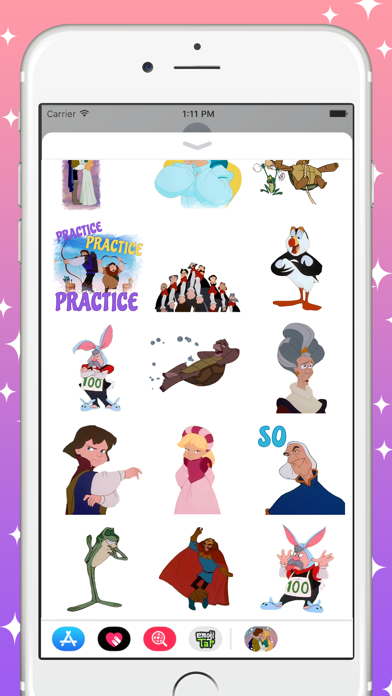Swan Princess Stickers Screenshot