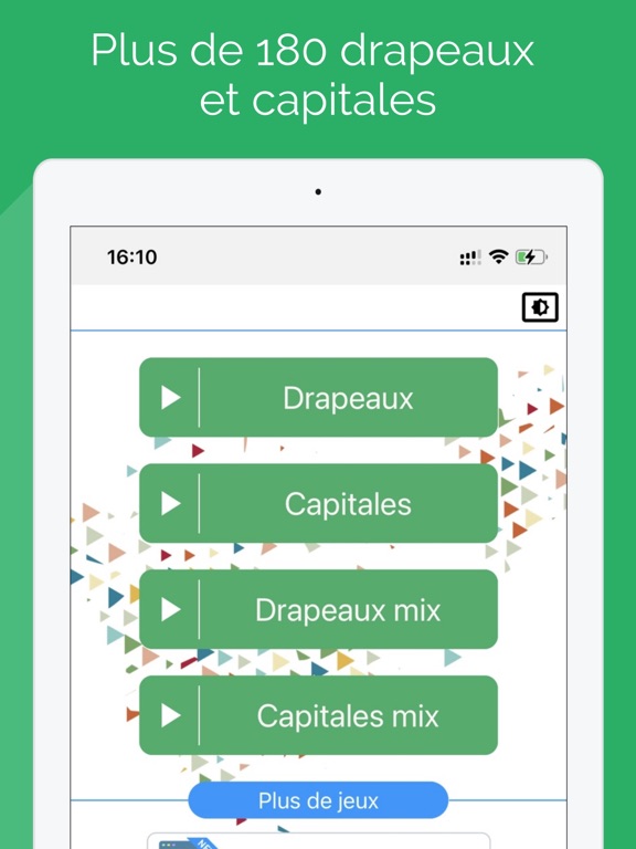 Screenshot #4 pour Drapeaux & Capitales du Monde