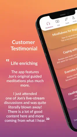 Game screenshot Jon Kabat-Zinn JKZ Meditations apk