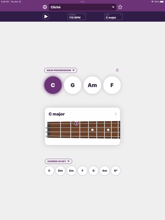 Autochords screenshot 3