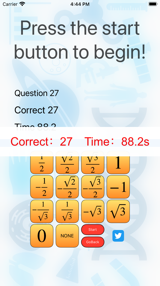 #3. Trigonometric Time Attack (iOS) 由: takamitsu furuya