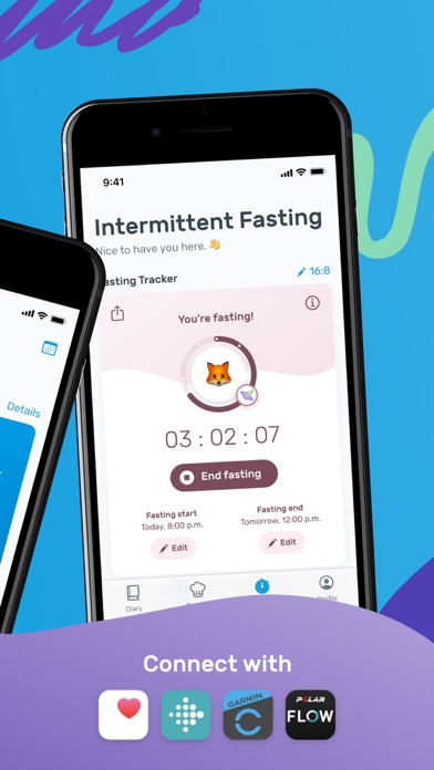 YAZIO Fasting & Food Tracker screenshot 2