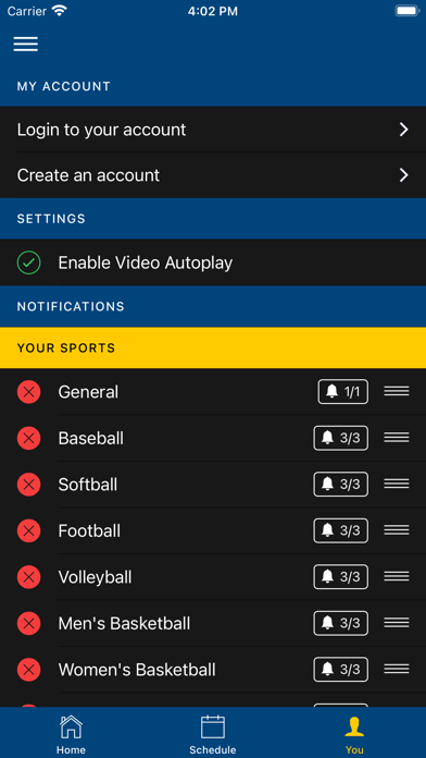 St. Scholastica Athletics Screenshot