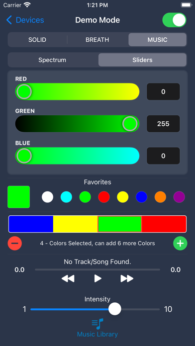 Club Car LED Lighting Screenshot