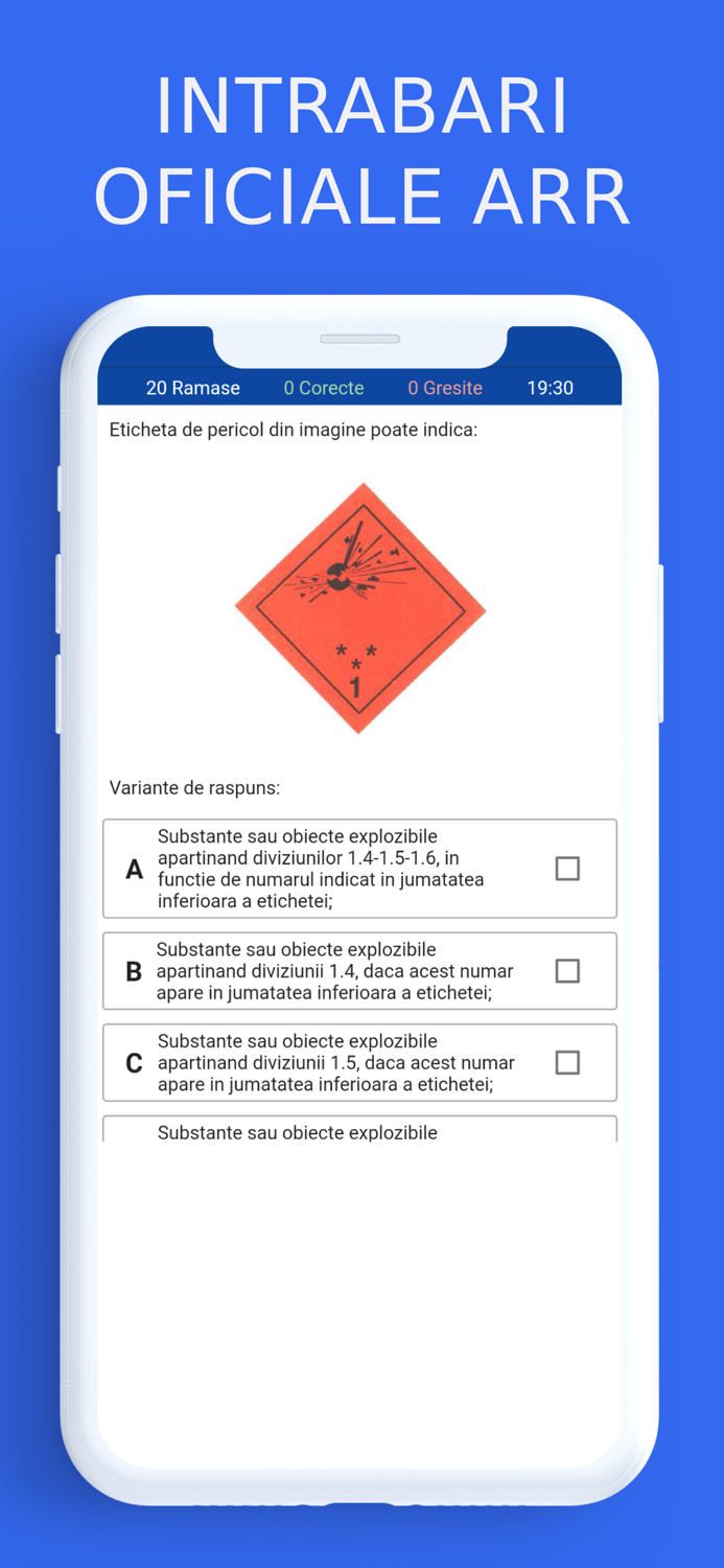 Atestate profesionale ARR