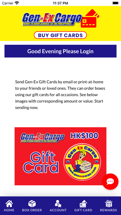 GenEx App Screenshot