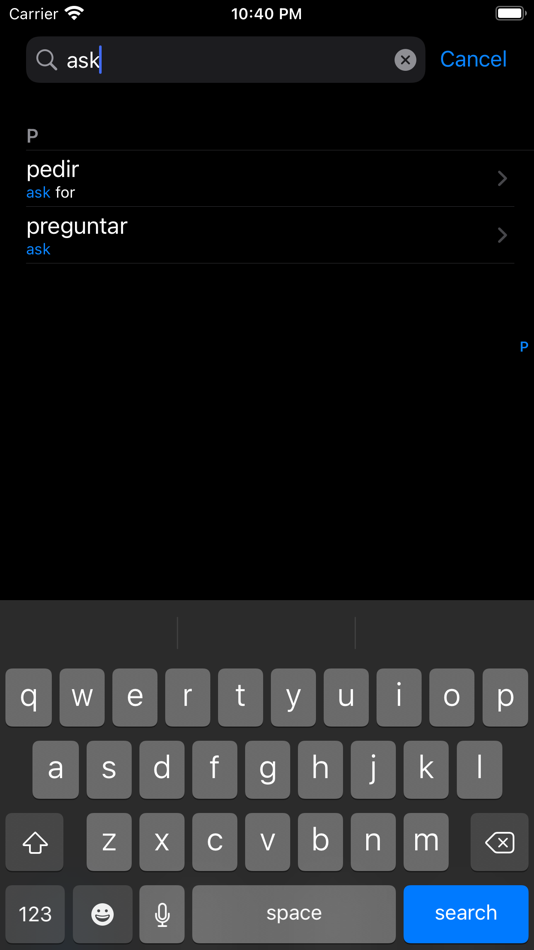 #2. Los Verbos - Spanish Verbs (iOS) Podle: Danny Keogan