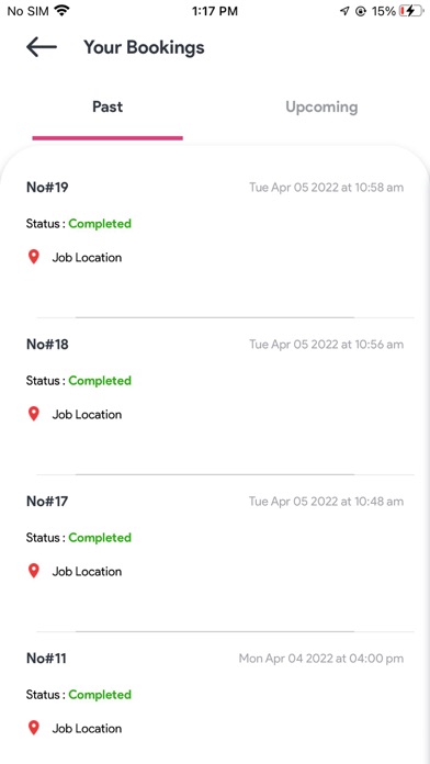 GoferBeautyService-User Screenshot
