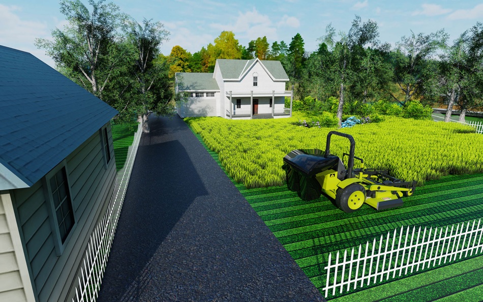 #4. Grass Cutting Game-Mowing Game (macOS) By: Giant Fish