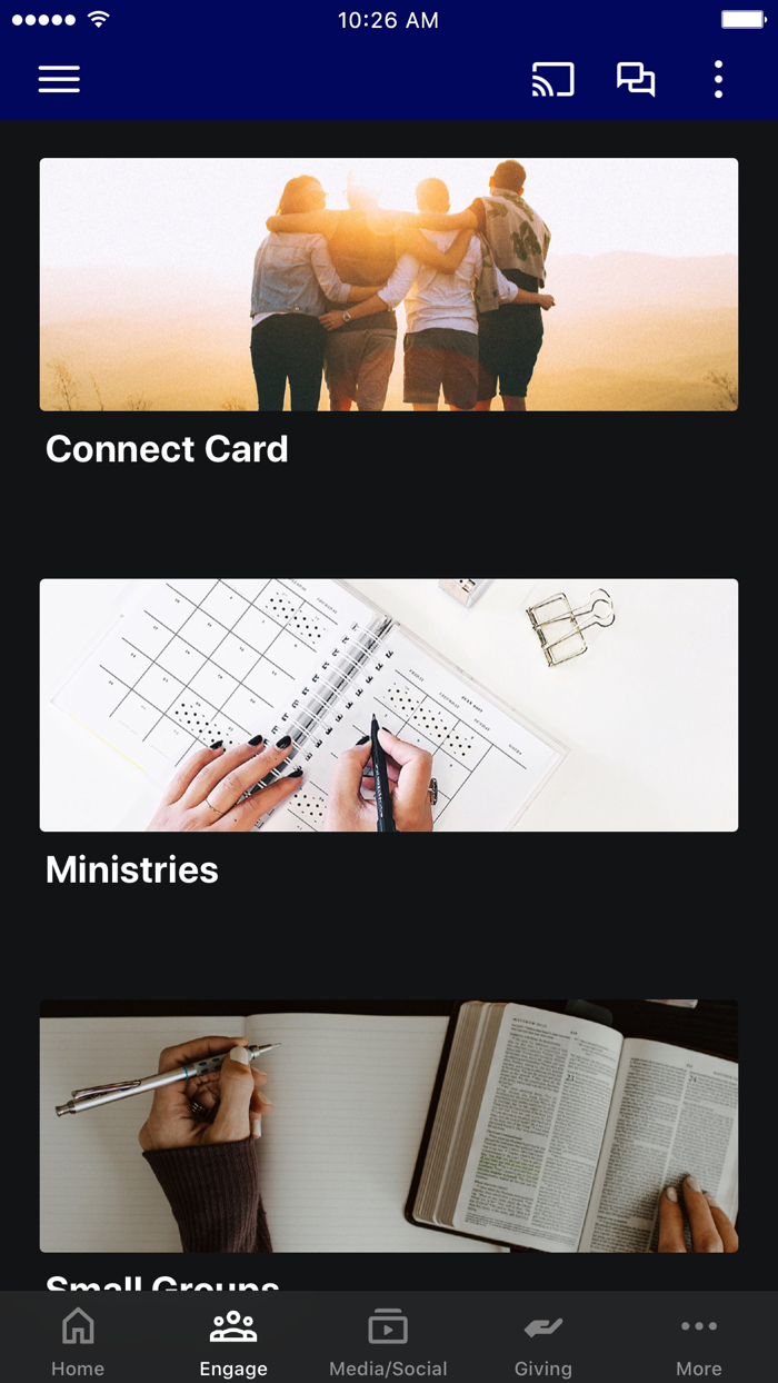 Village Meadows.Church