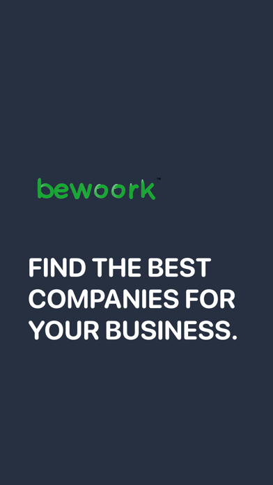Bewoork app screenshot