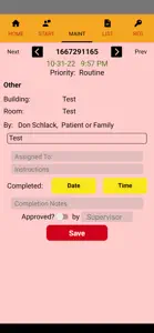 Hospital Maintenance screenshot #3 for iPhone