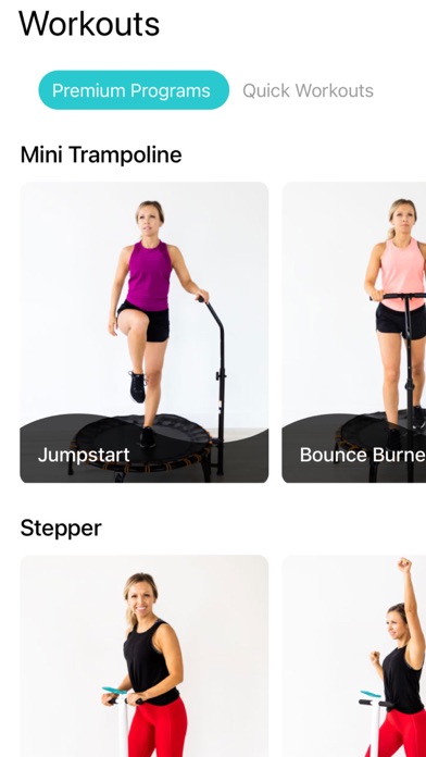 SkyFitness Trampoline Screenshot