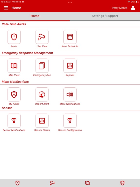 Alerteer iPad screenshot 2 - Business app