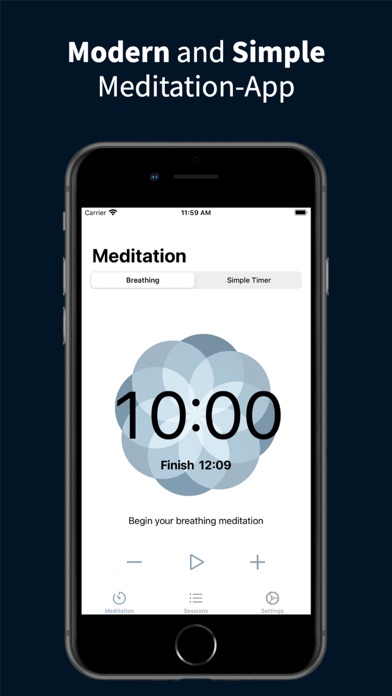 Equanimity - Meditation Timer Screenshot